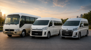 Family van rental Pakistan